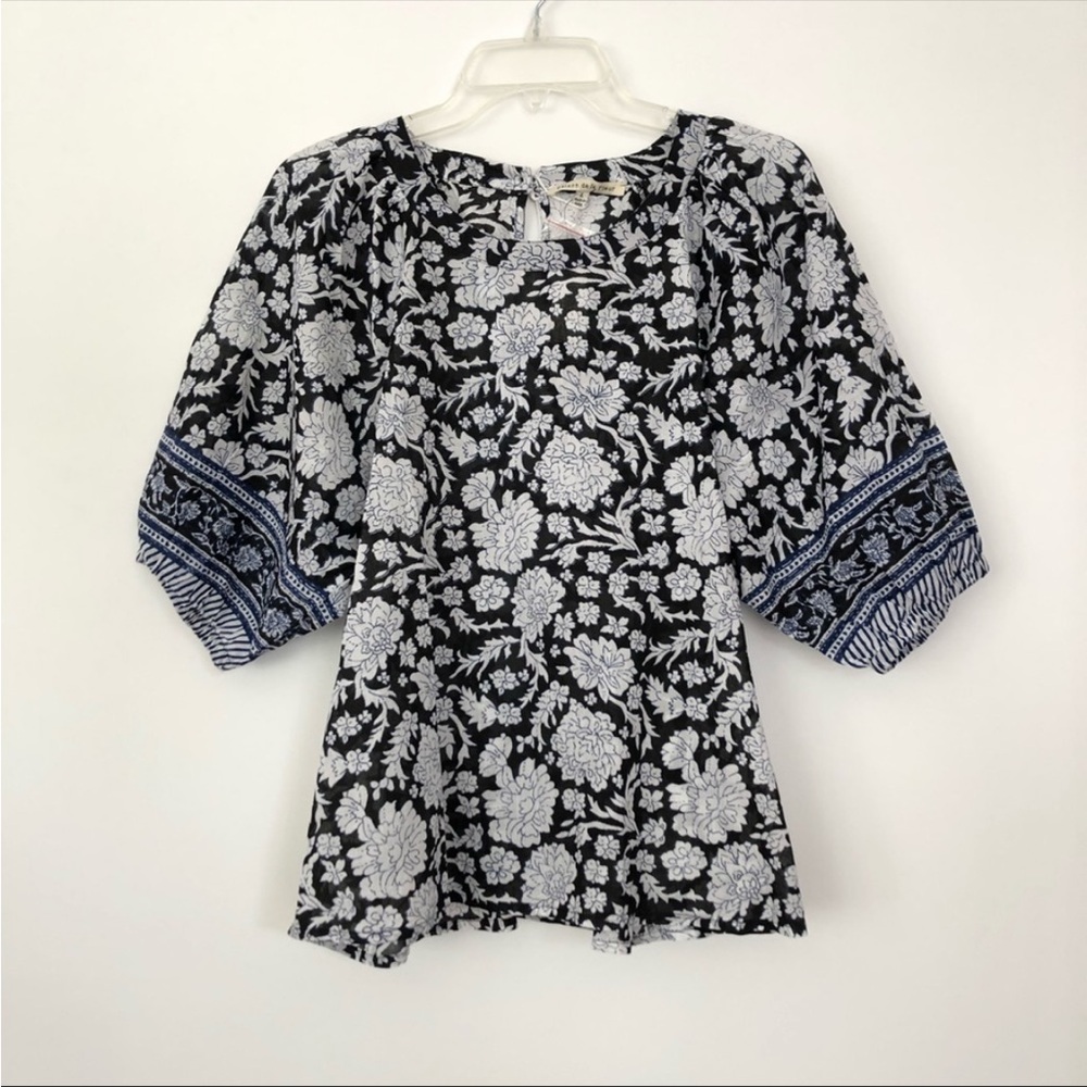 Anthropologie Saison de la Fleur Becca
Puff Sleeve - Picture 3 of 4